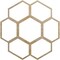 Ekena Millwork Florin Wood Fretwork Pierced Ceiling Medallion, Hickory, 16"OD x 5 5/8"ID x 3/8"T CMWP16X16X0375FOHI - alternate 1
